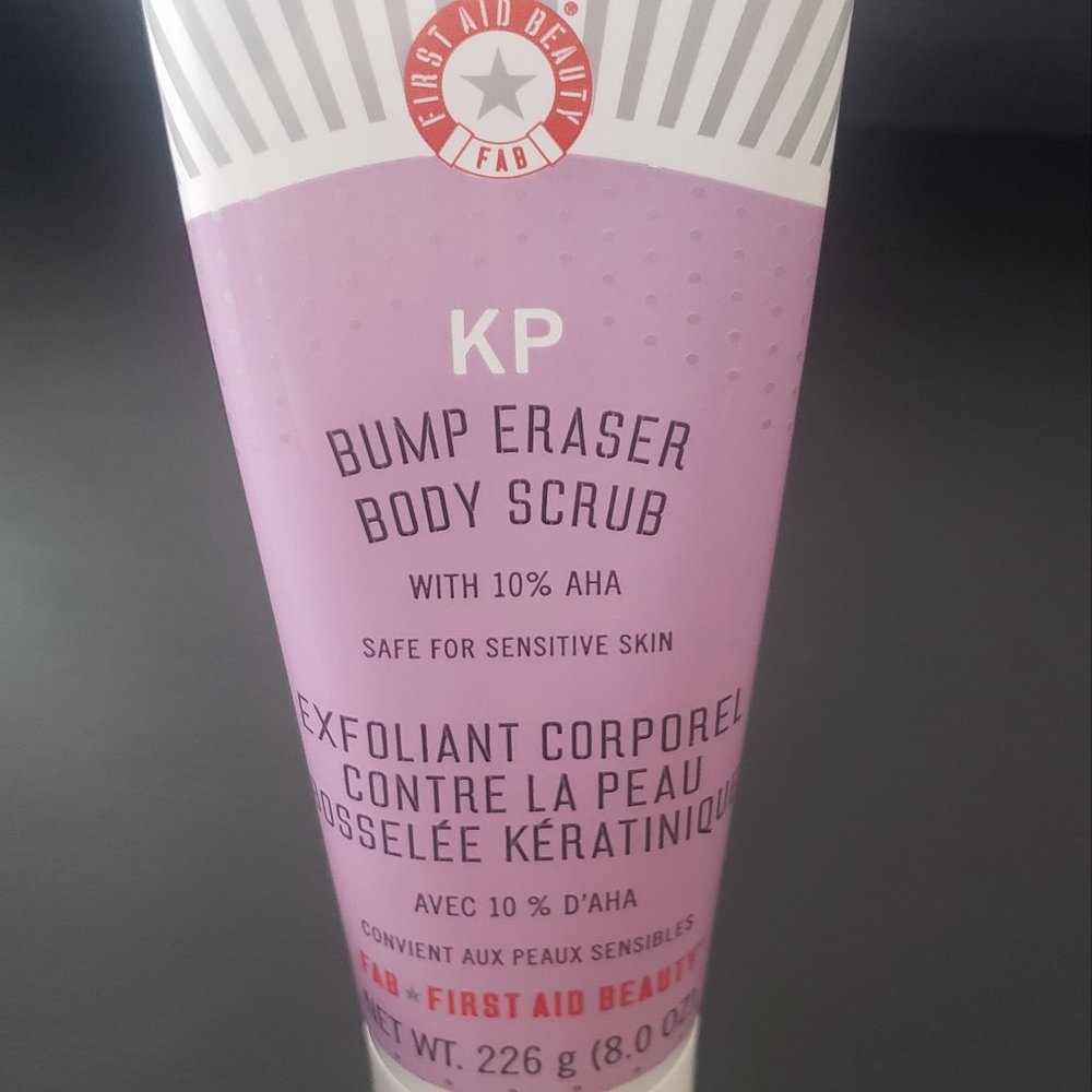 F.A.B. KP BUMP ERASER BODY SCRUB 10% AHA $35